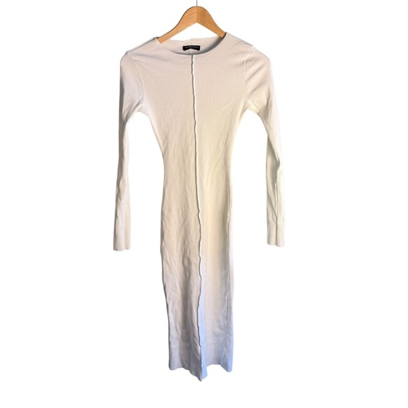 Naked Wardrobe Women's Simple. Minimal. Classic.Bodycon finish Dress Size M - Picture 2 of 12